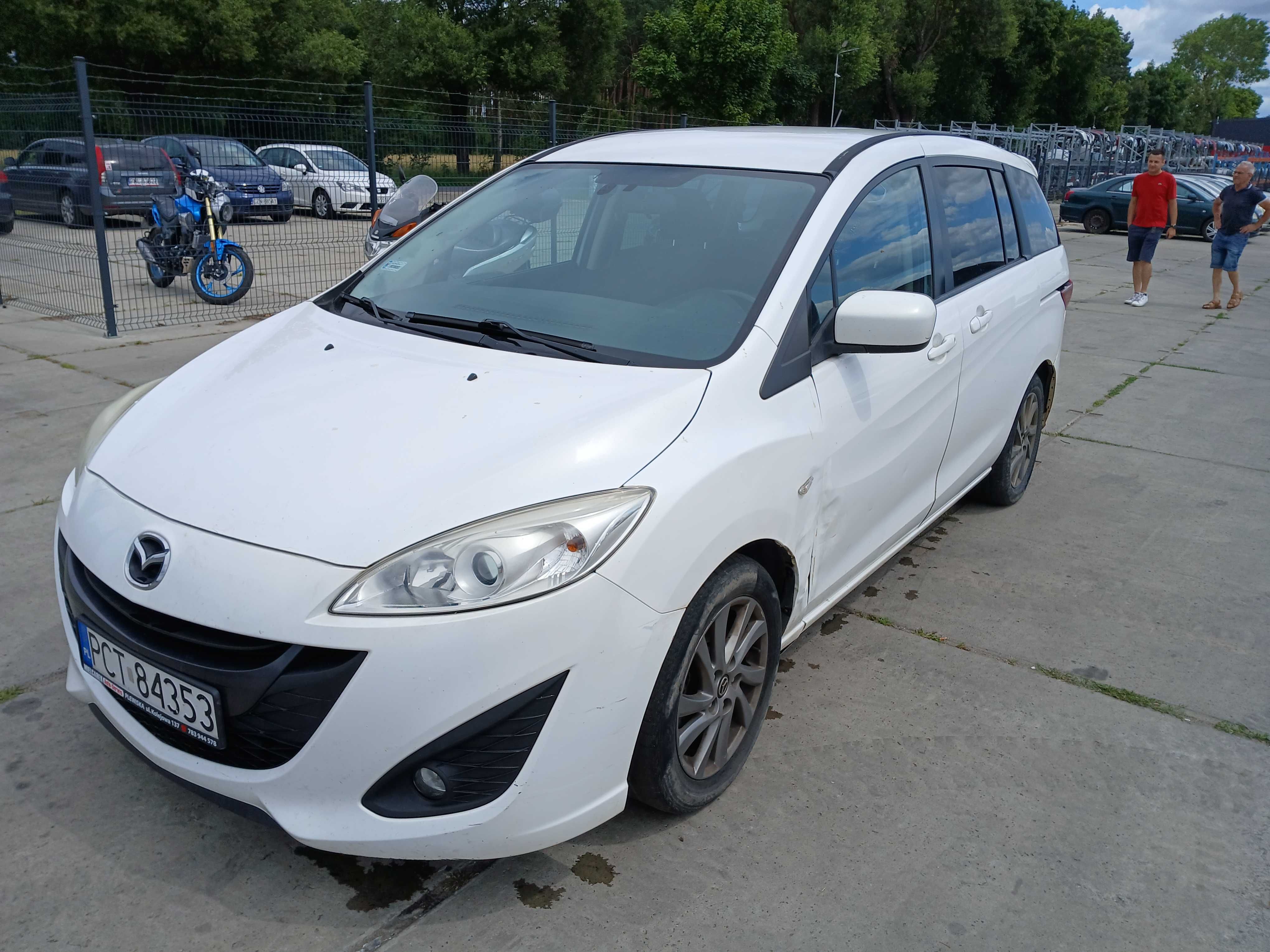 Mazda 5 minivan 7 osobowy 1.6 diesel 2012r