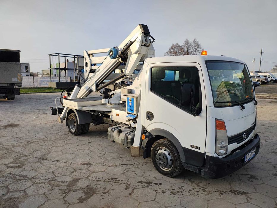 NISSAN CABSTAR 35, podnośnik koszowy, zwyżka 18m