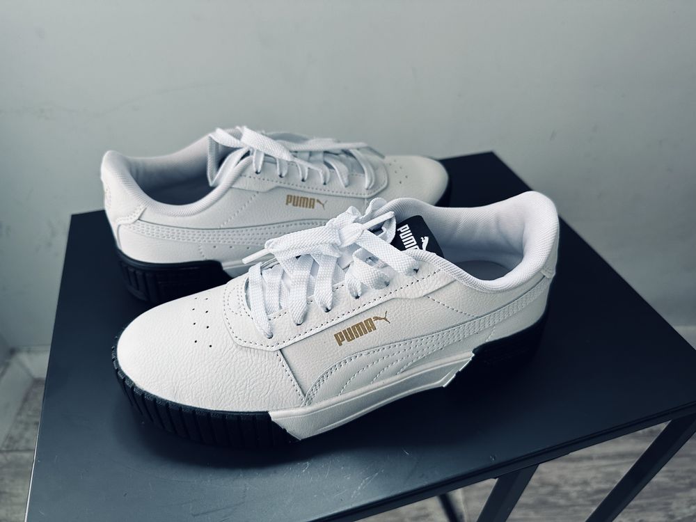 Buty sportowe Puma Carina 2.0 38 białe trampki sneakersy niskie