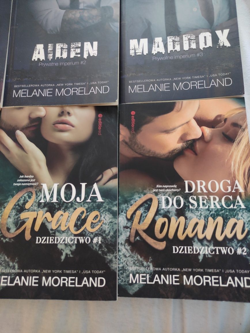 Bentley, Aiden, Maddox, Reig,Moja Grace, Droga do serca Ronana