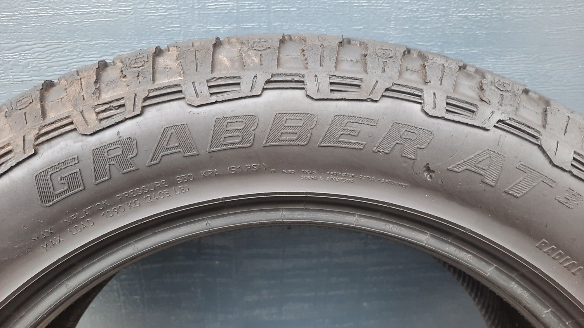 General 255/55 R19 Grabber AT3