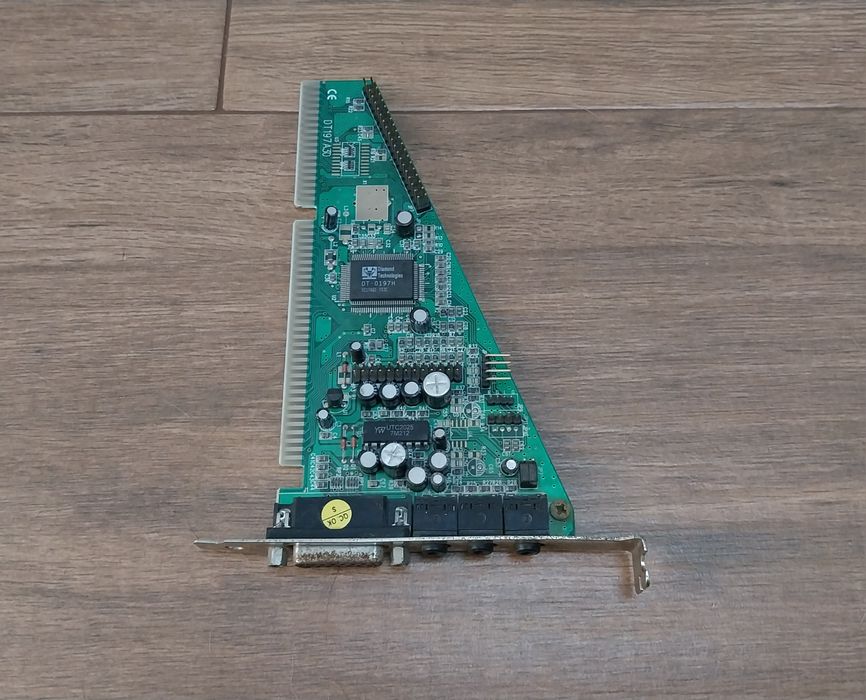 Placa de som ISA Diamond Technologies DT197A30 para PCs retro