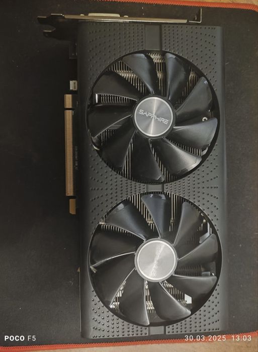 Видеокарта Radeon RX580 4gb sapphire pulse ddr5