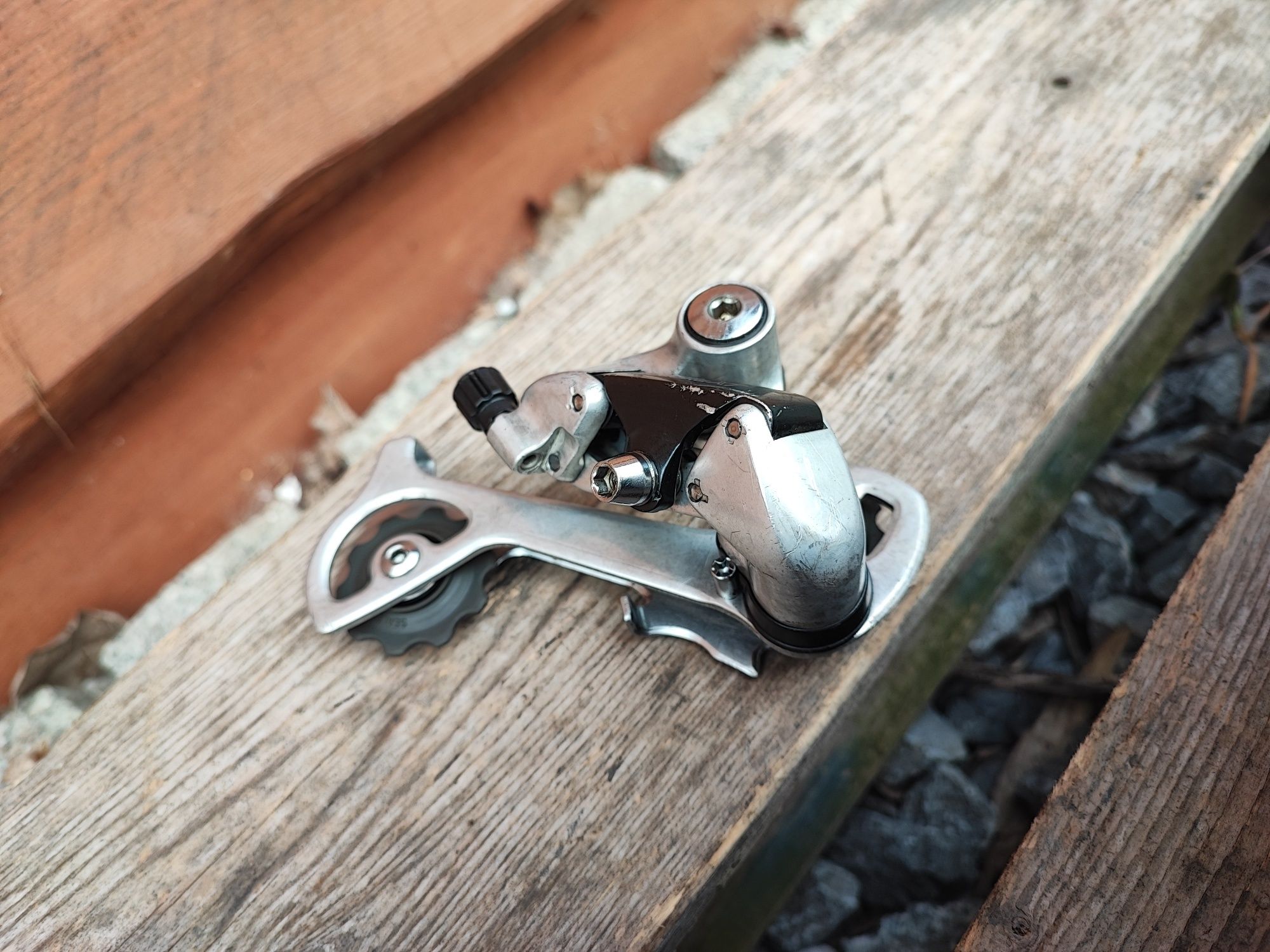 Tylna przerzutka rowerowa Shimano Deore XT M735 7s retro mtb