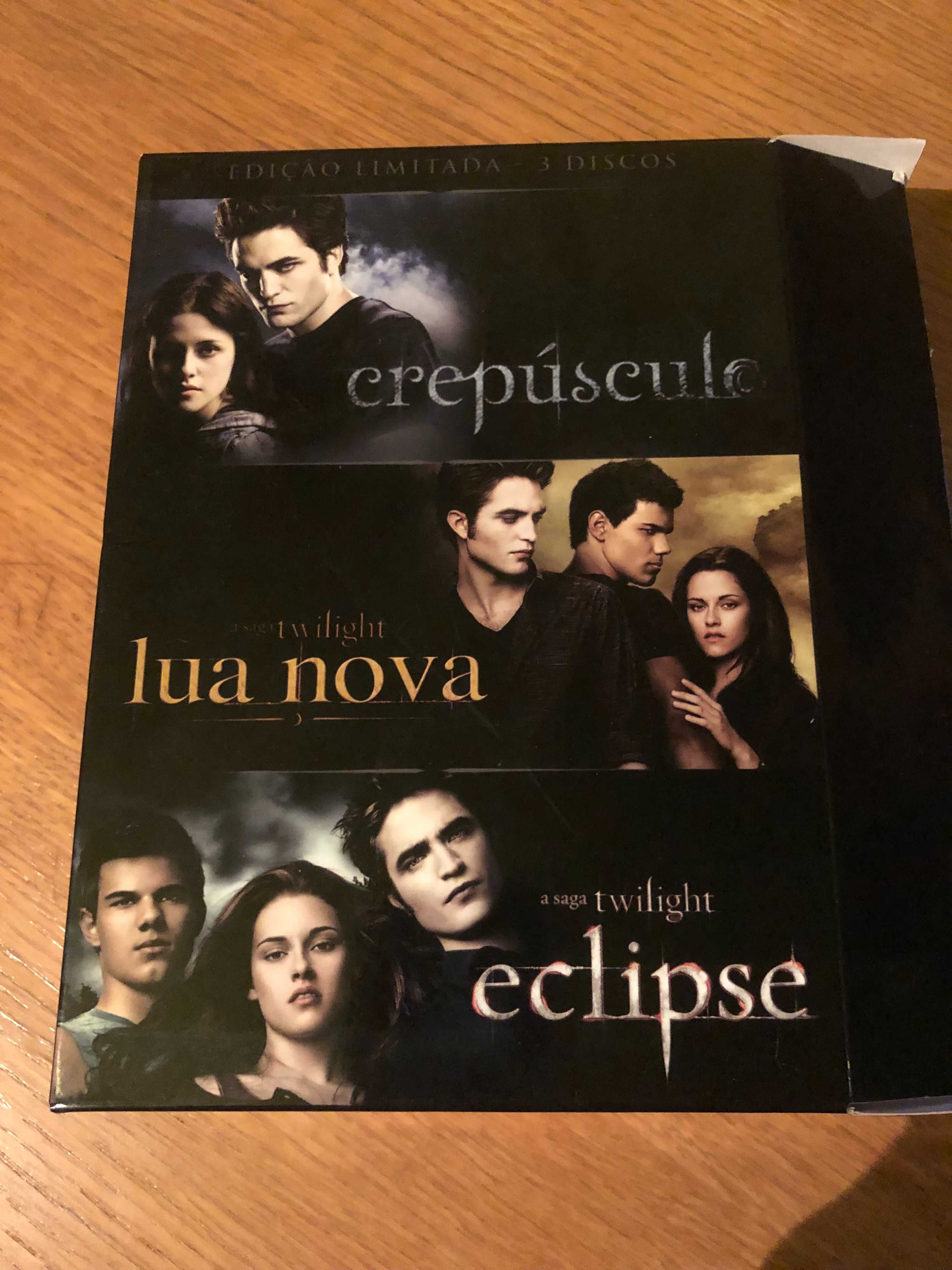 TWILIGHT trilogia  Crepúsculo, Lua Nova, Eclipse