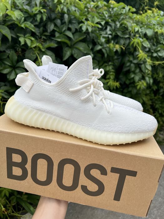 Adidas Yeezy Boost 350 V2 Cream Triple White buty niskie białe 46 2/3