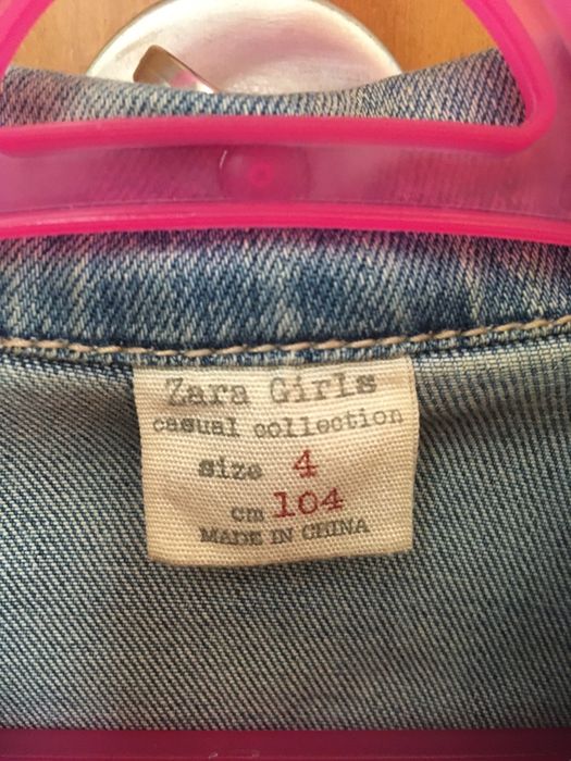 Casaco de ganga Zara T5anos