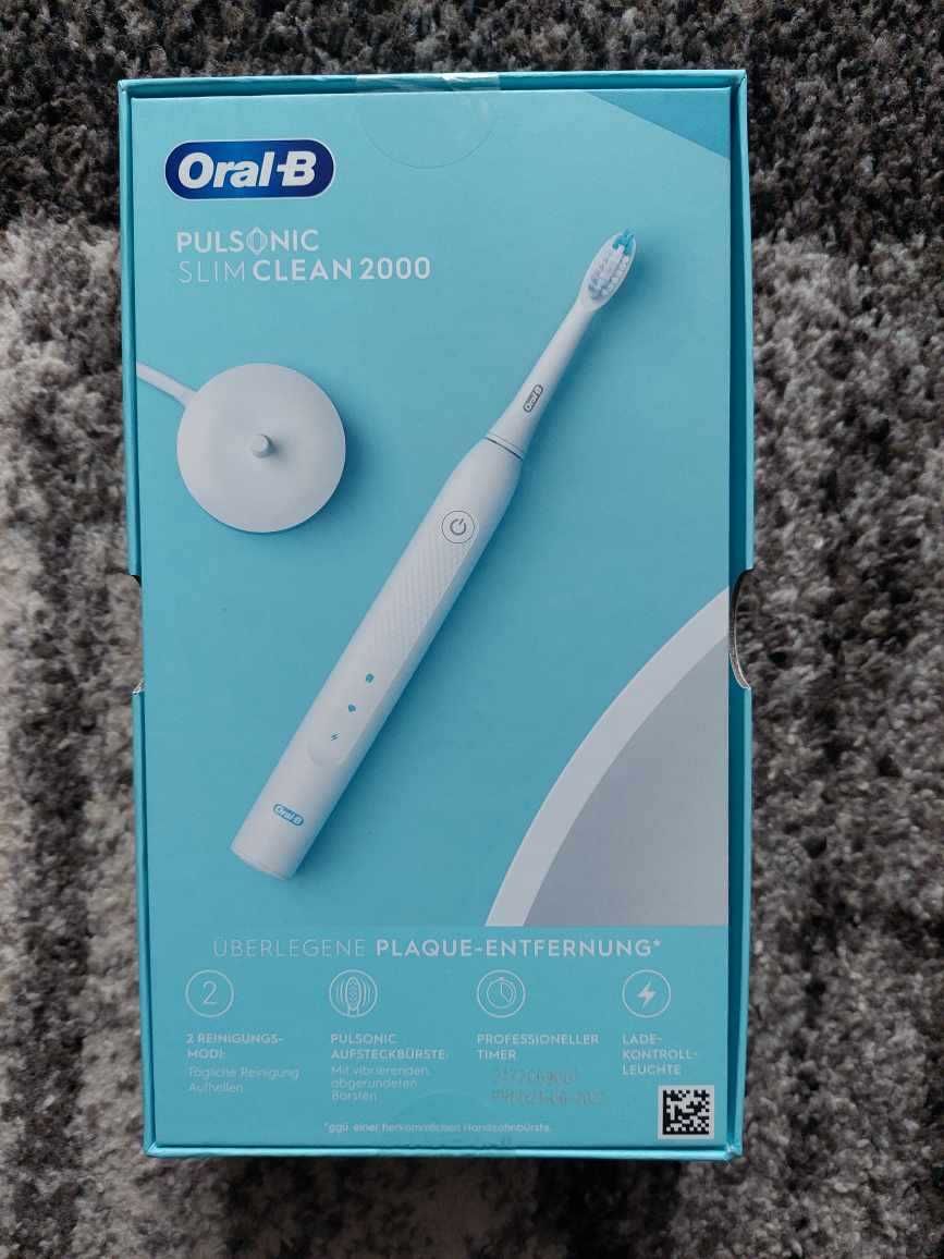 Szczoteczka soniczna Oral-B pulsonic slim clean 2000, nówka