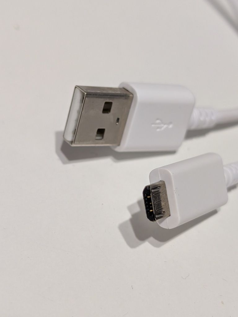Biały kabel MICRO USB