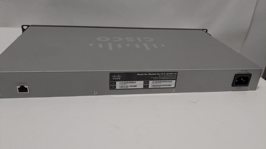 Комутатор керований 3 рівня Cisco SF350-48