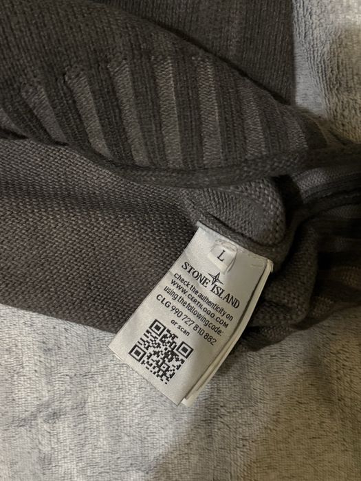 Stone Island grey sweater (кофта,свитер,мужской,унисекс)