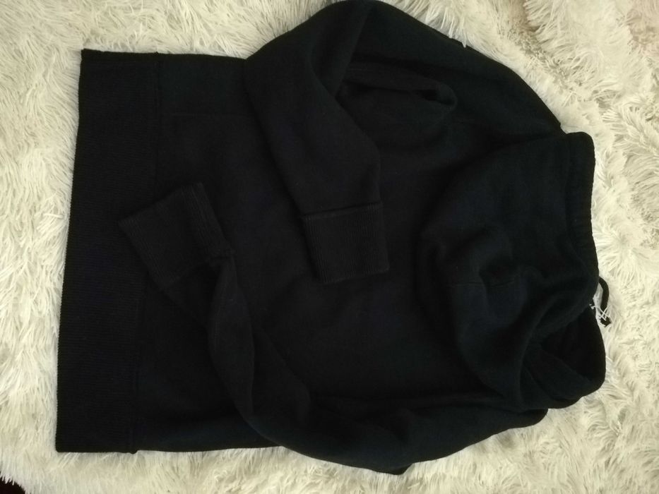bluza Abercrombie s 36 granatowa bluza z kapturem s 36
