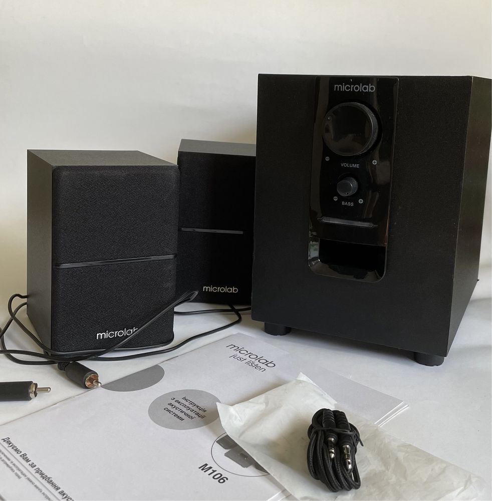 Колонки microlab just listen м106