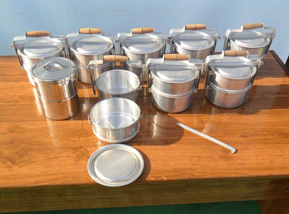 Marmitas inox 2 compartimentos