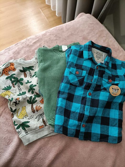 Bluza roz.80 chłopiec