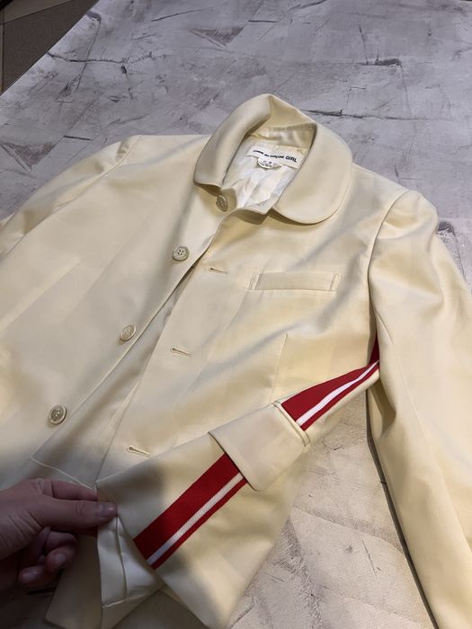 Comme des Garsons White Jacket Japan