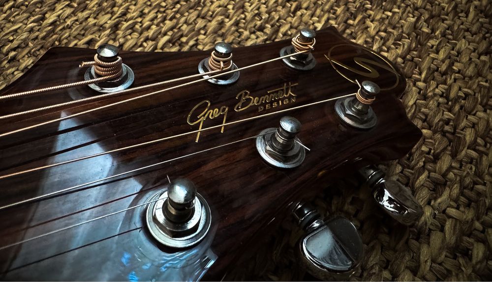 Gitara Elektro Akustyczna Samick D-7CE Greg Bennett Twady Case