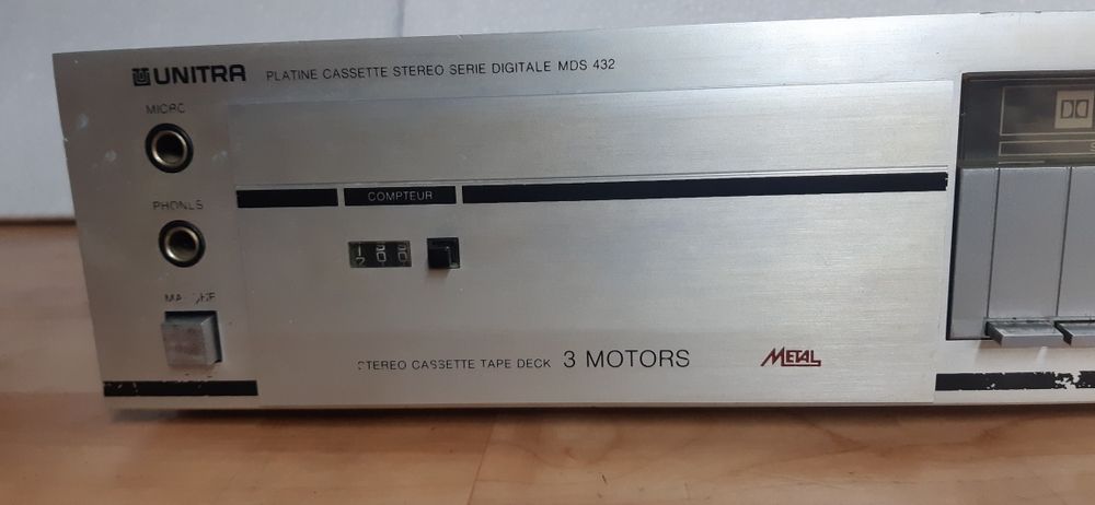 Magnetofon szuflada unitra mds432