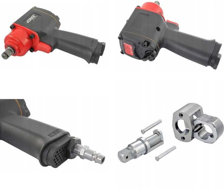 Klucz Udarowy Pneumatyczny 1/2" 680Nm Krótki