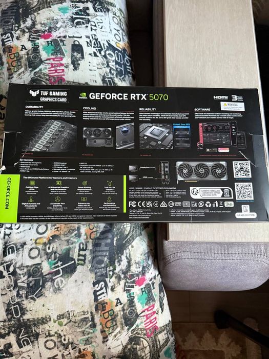 ASUS TUF Gaming GeForce RTX 5070 OC Edition 12GB GDDR7