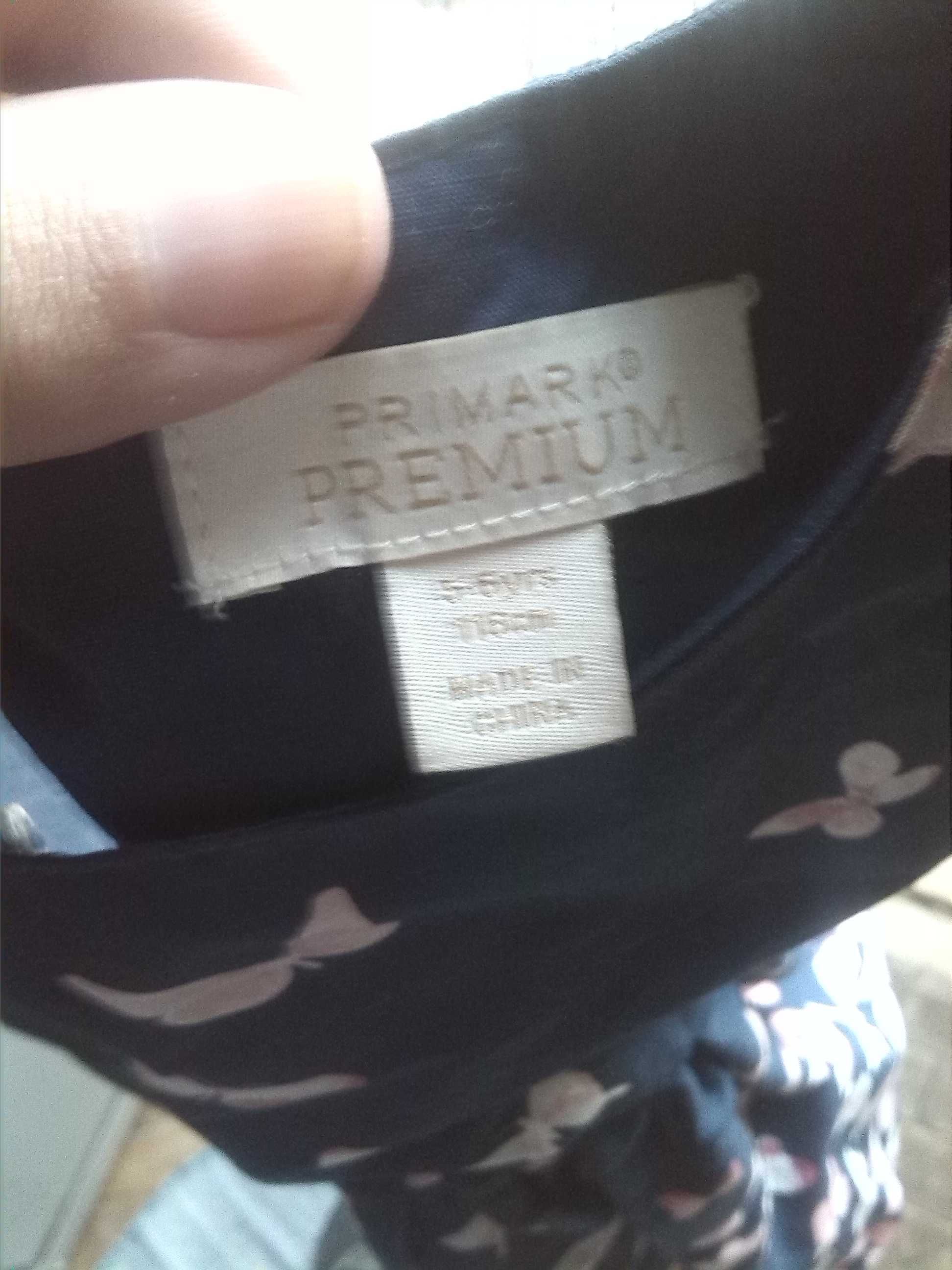 vestido menina primark 5-6 anos borboletas - portes grátis