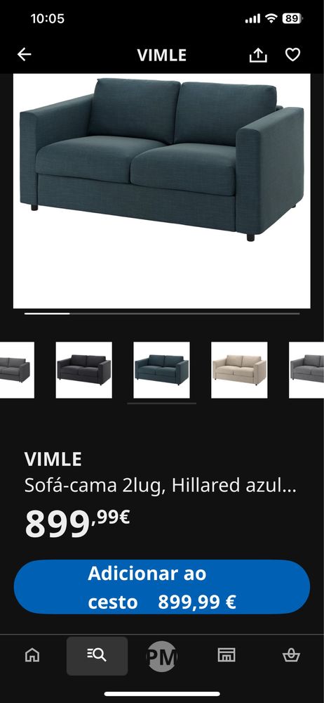 Sofa Cama impecavel otimo para AL