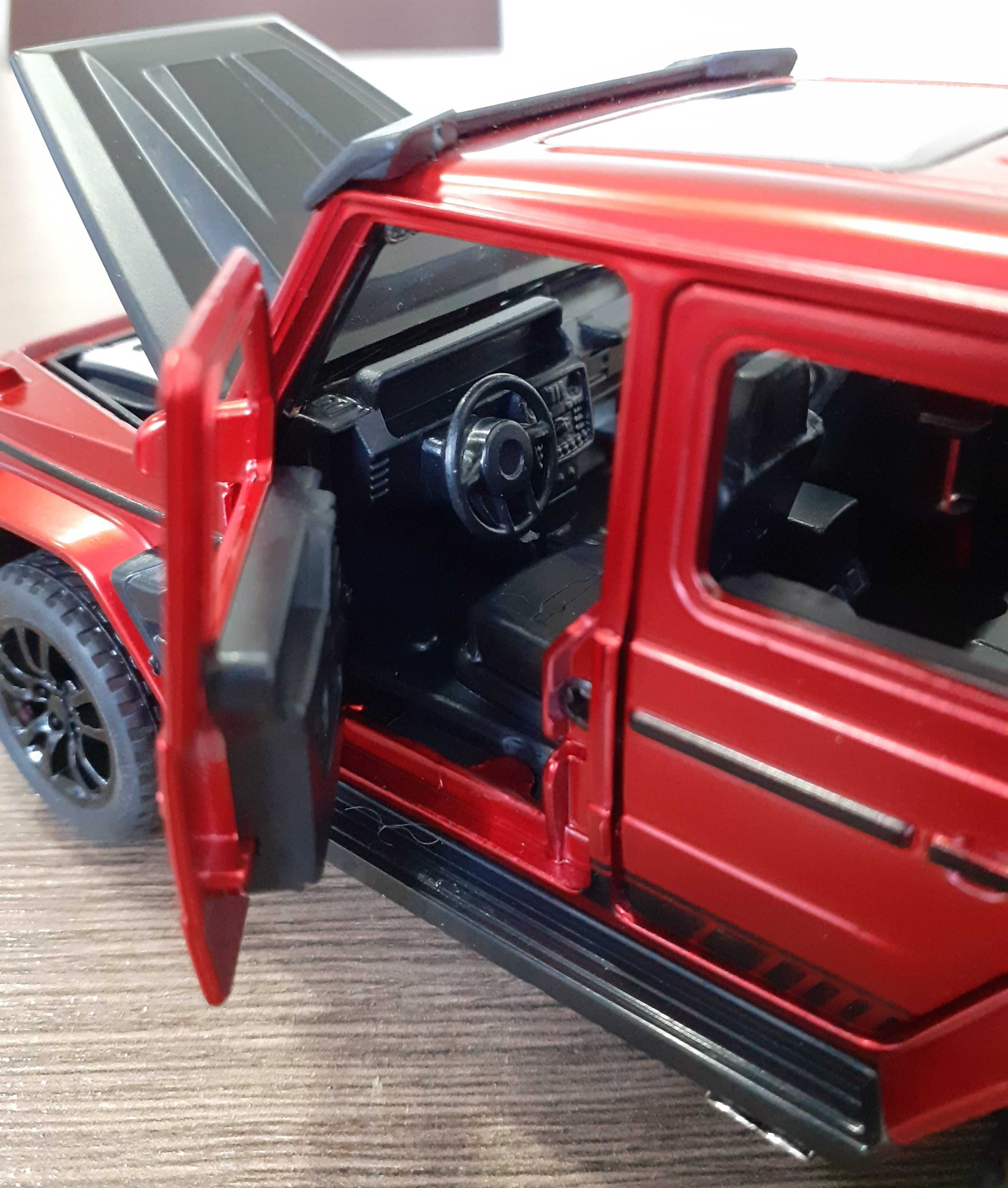 Mercedes G700 G65 BRABUS 1:32 napęd światła dźwięk