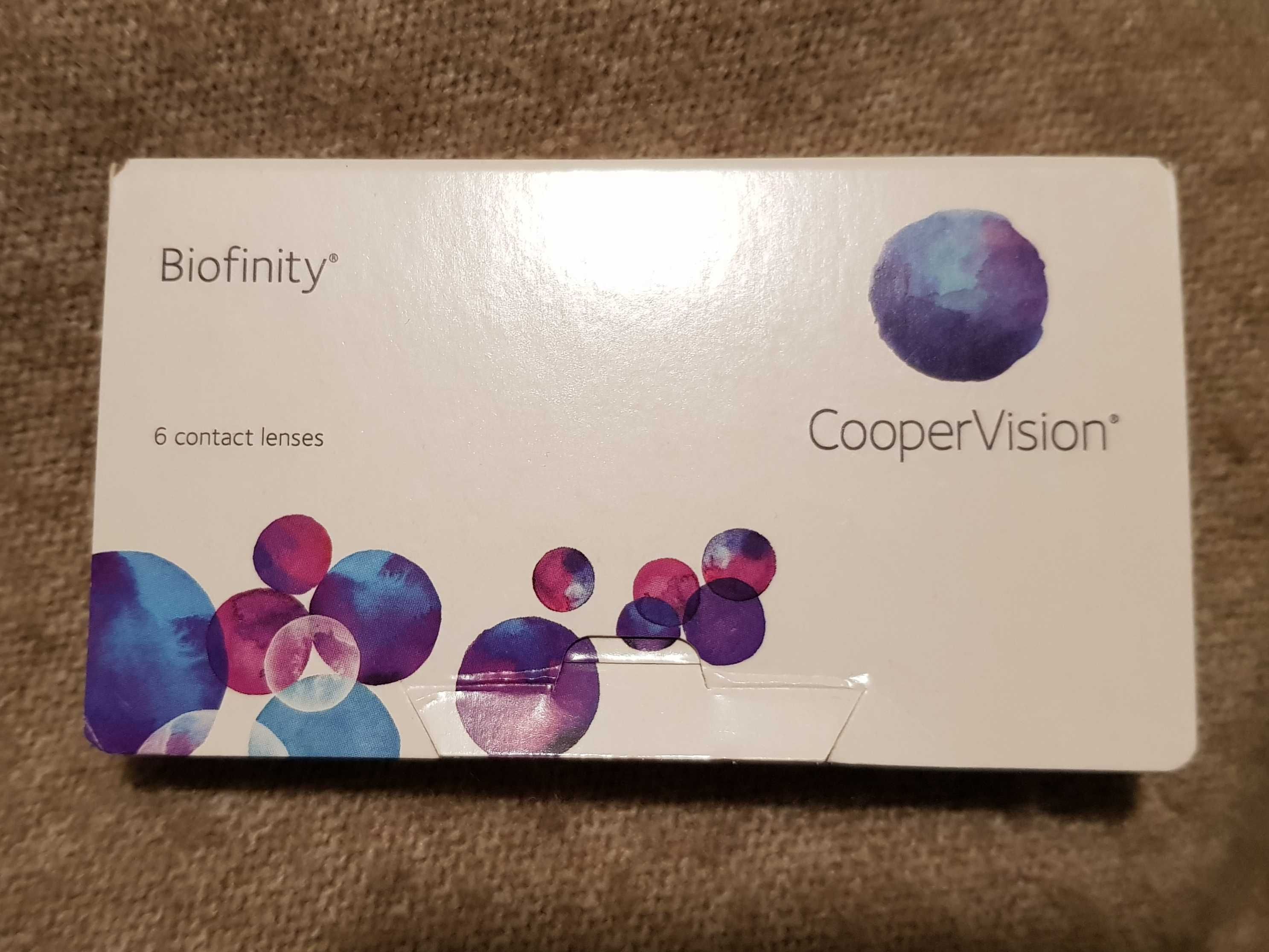 Soczewki biofinity -7.5 4 sztuki miesięczne