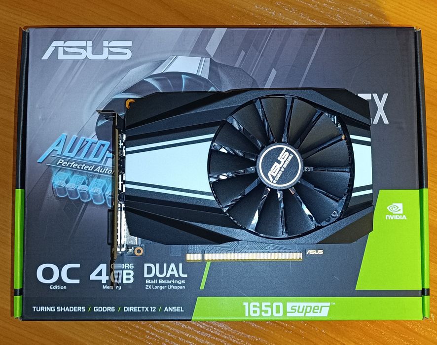 Відеокарта Asus Phoenix Geforce GTX 1650 Super OC 4Gb GDDR6