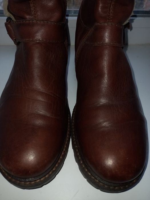 Сапоги Italy 40 кожание