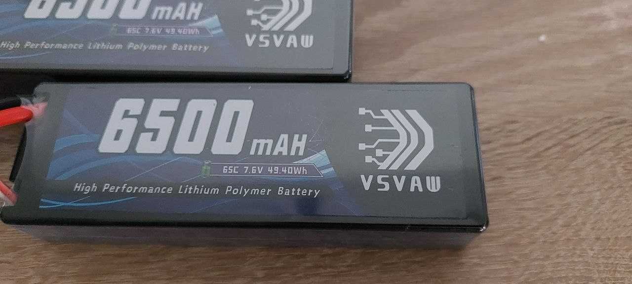 bateria Lipo 6500mAh 7.4V 2S 65C Traxxas Slash, Emaxx, Bandit,  Losi,