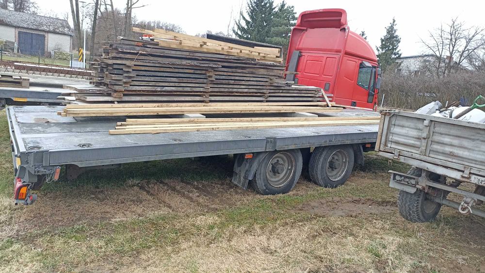 Iveco Eurocargo laweta 2004r.+ przyczepa tandem