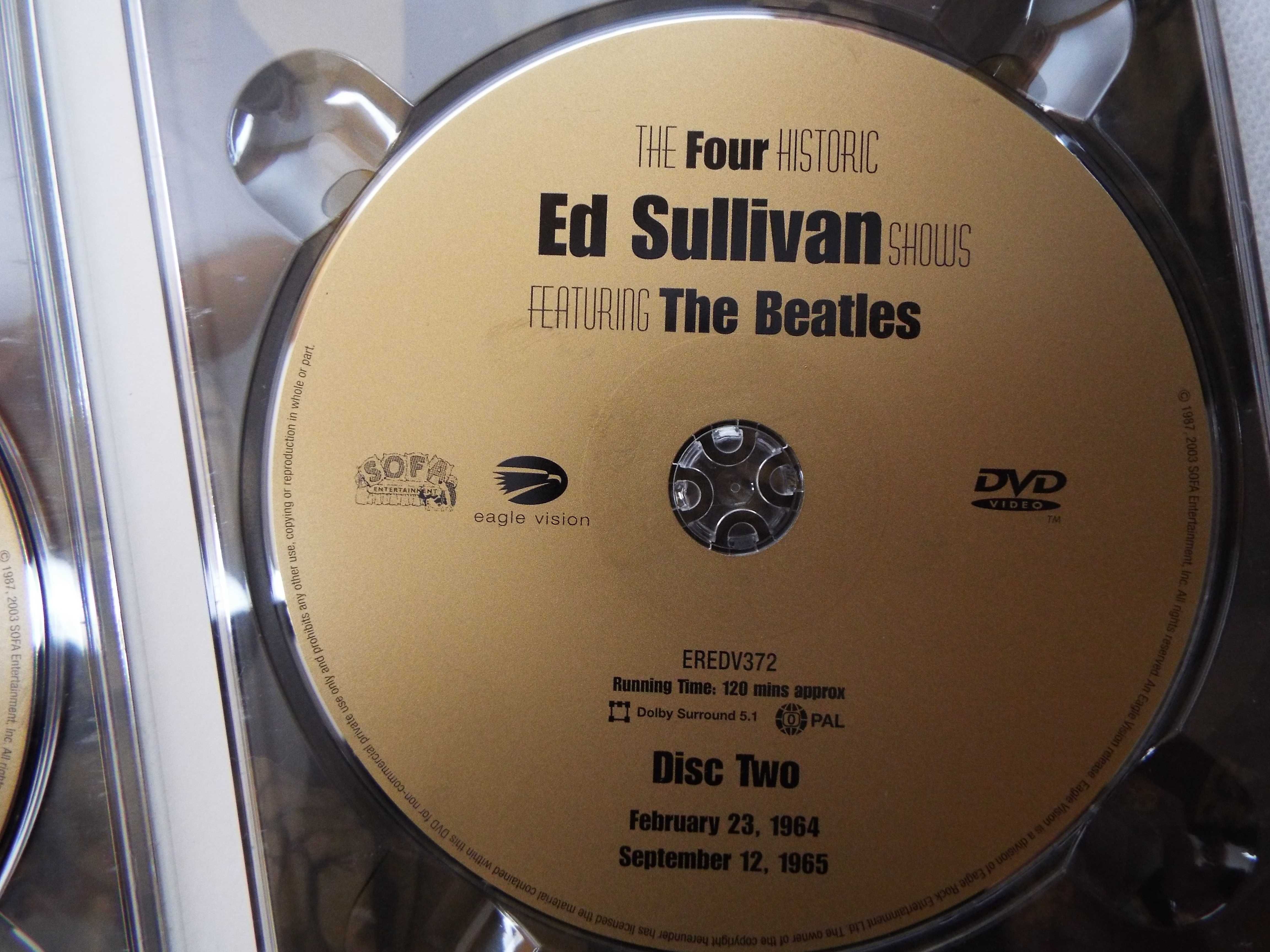 The four Complete Historic Ed Sullivan Shows The beatles