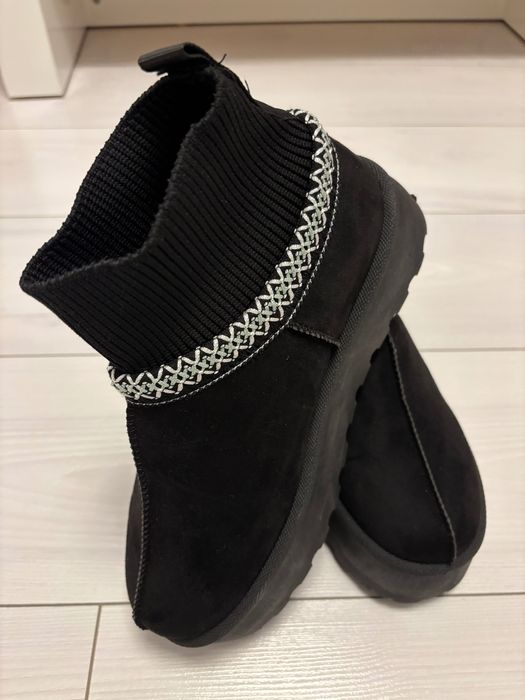 śniegowce / Botki emu z elastyczną cholewką rozmiar 38