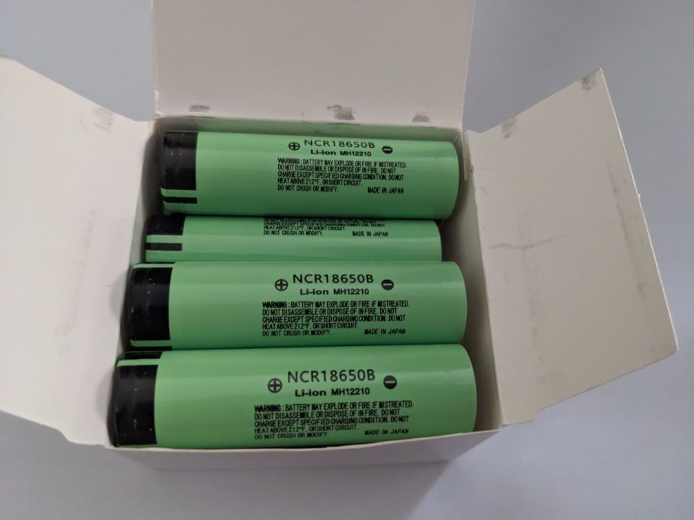 ПРОМИСЛОВИЙ ОРИГІНАЛ Батарейки 18650 Li-ion Panasonic NCR18650B