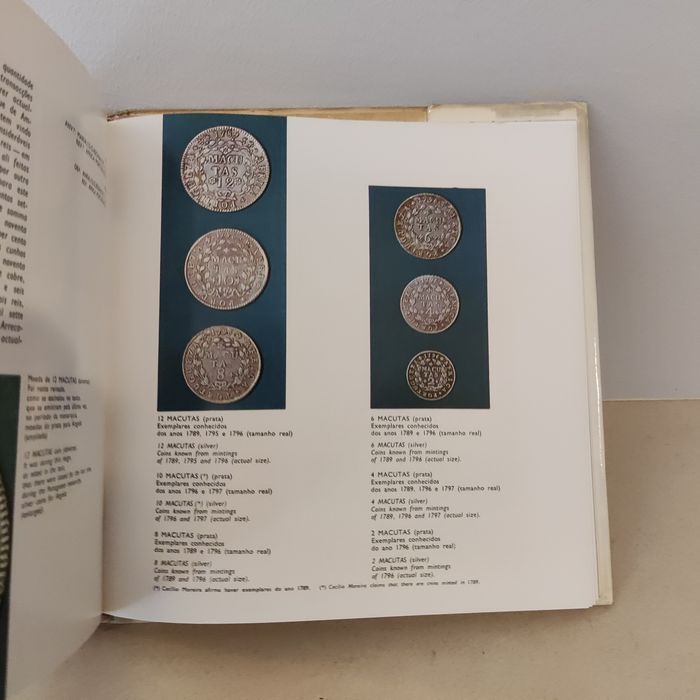 Livro Moedas de Angola de L. Rebelo de Sousa