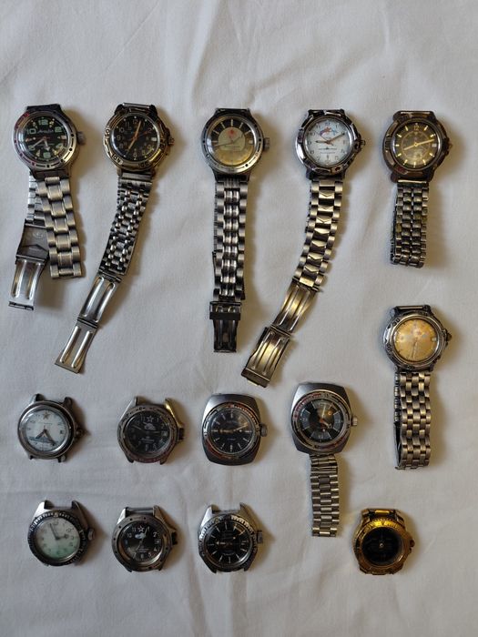 Годинники наручні амфібія, командирські. Ціна договірна.