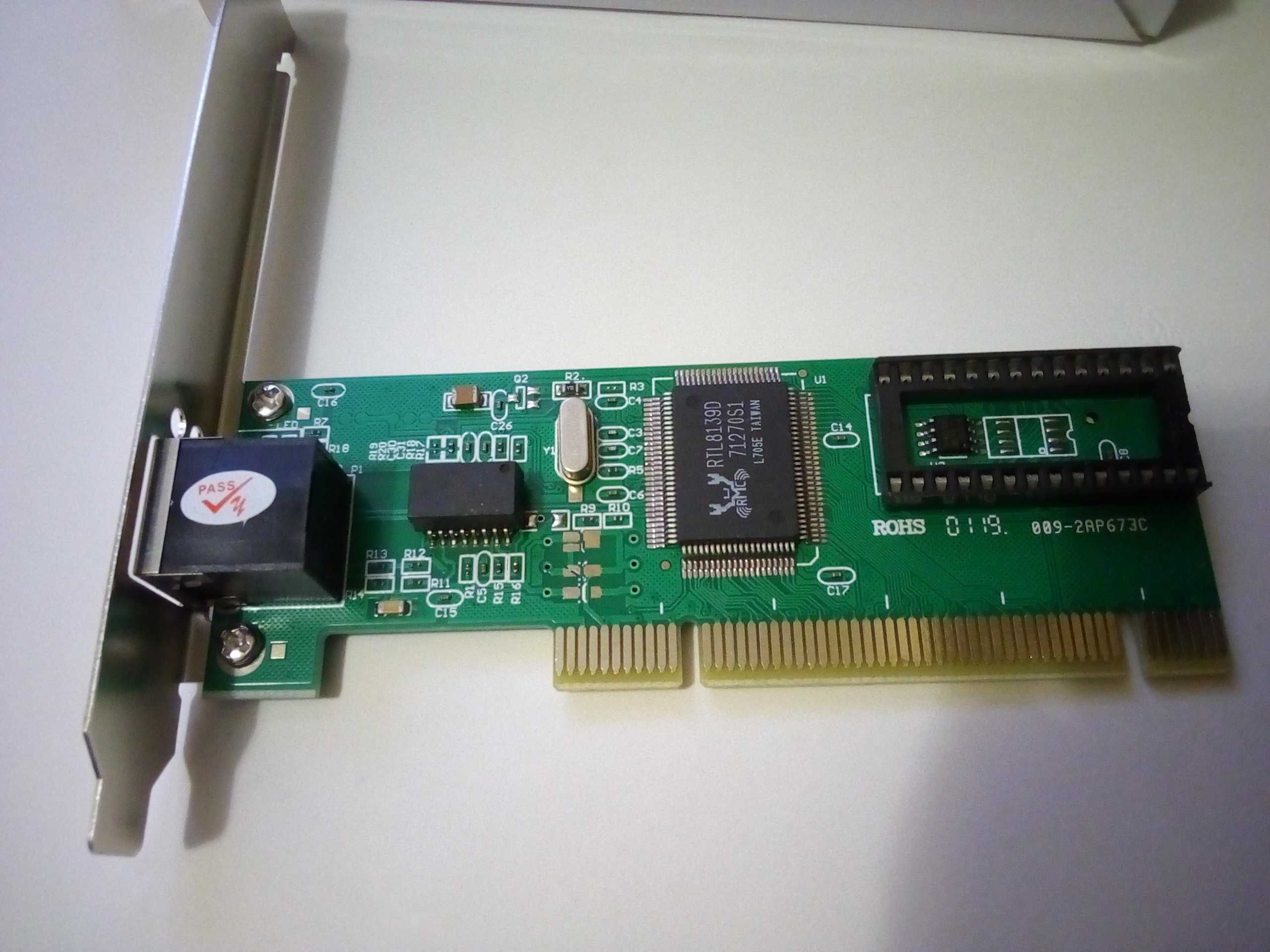 Сетевая карта Gembird (PCI, 1xRJ-45, 10/100 Мбит/с)