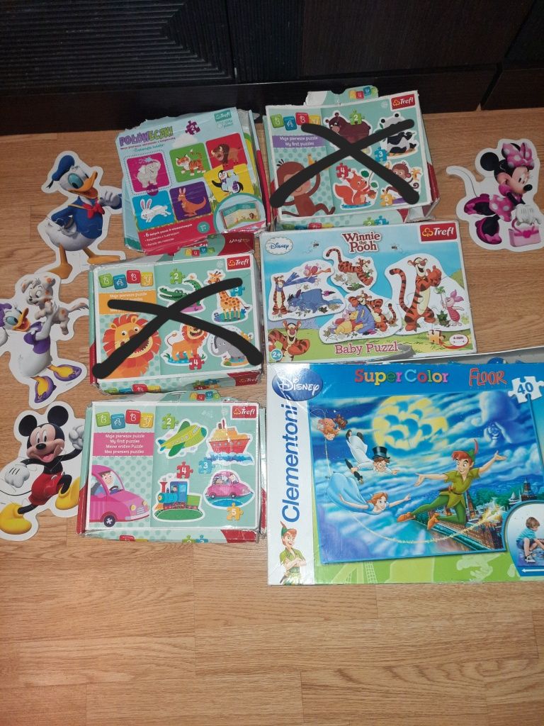 Puzzle dla dzieci 2+