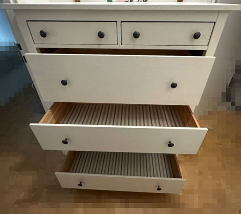 Komoda Hemnes Ikea 6 szuflad, komoda Lorelli