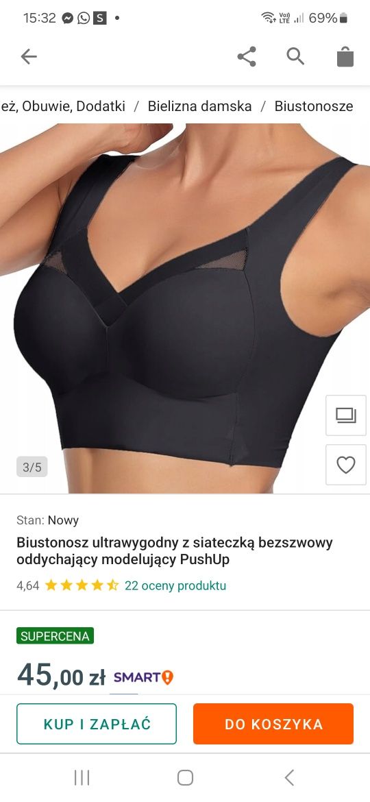 Modelujące L-4XL czarne I ecru