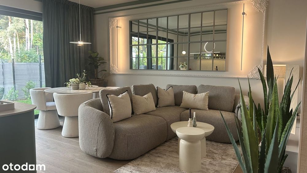 Nowoczesny dom świeżo wykończony