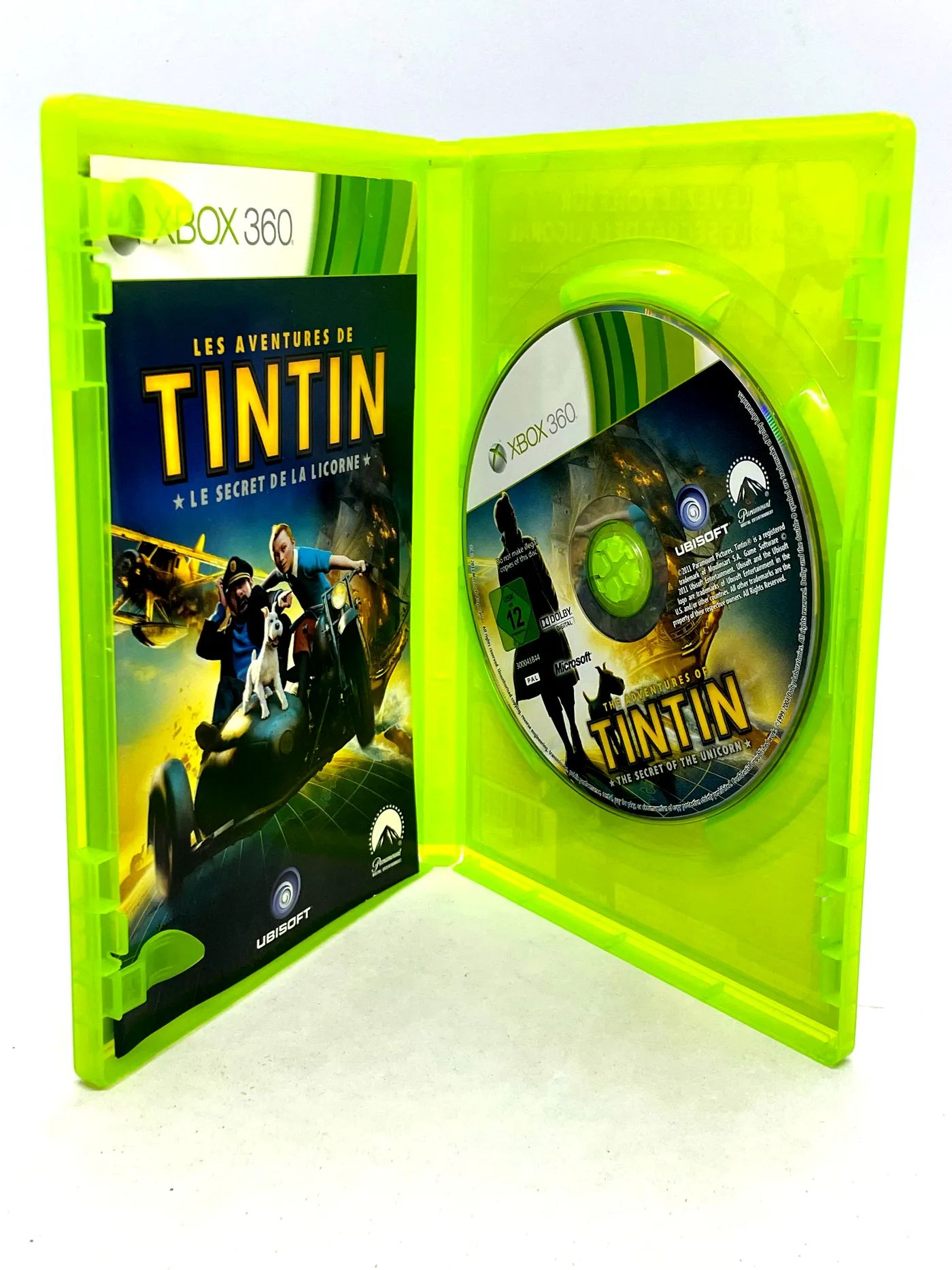 The Adventures of Tintin The Secret of the Unicorn Xbox 360