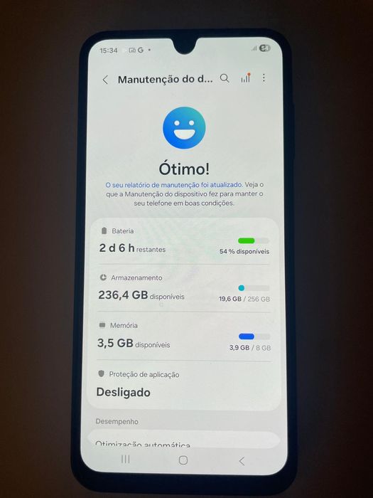 Samsung A16 4g 256gb 8gb ram impecvel pelicula e capa ler na deescrica