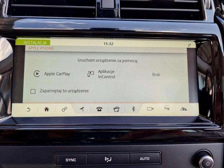 LAND ROVER zmiana regionu z USA na Europę polskie menu, mapa, radio