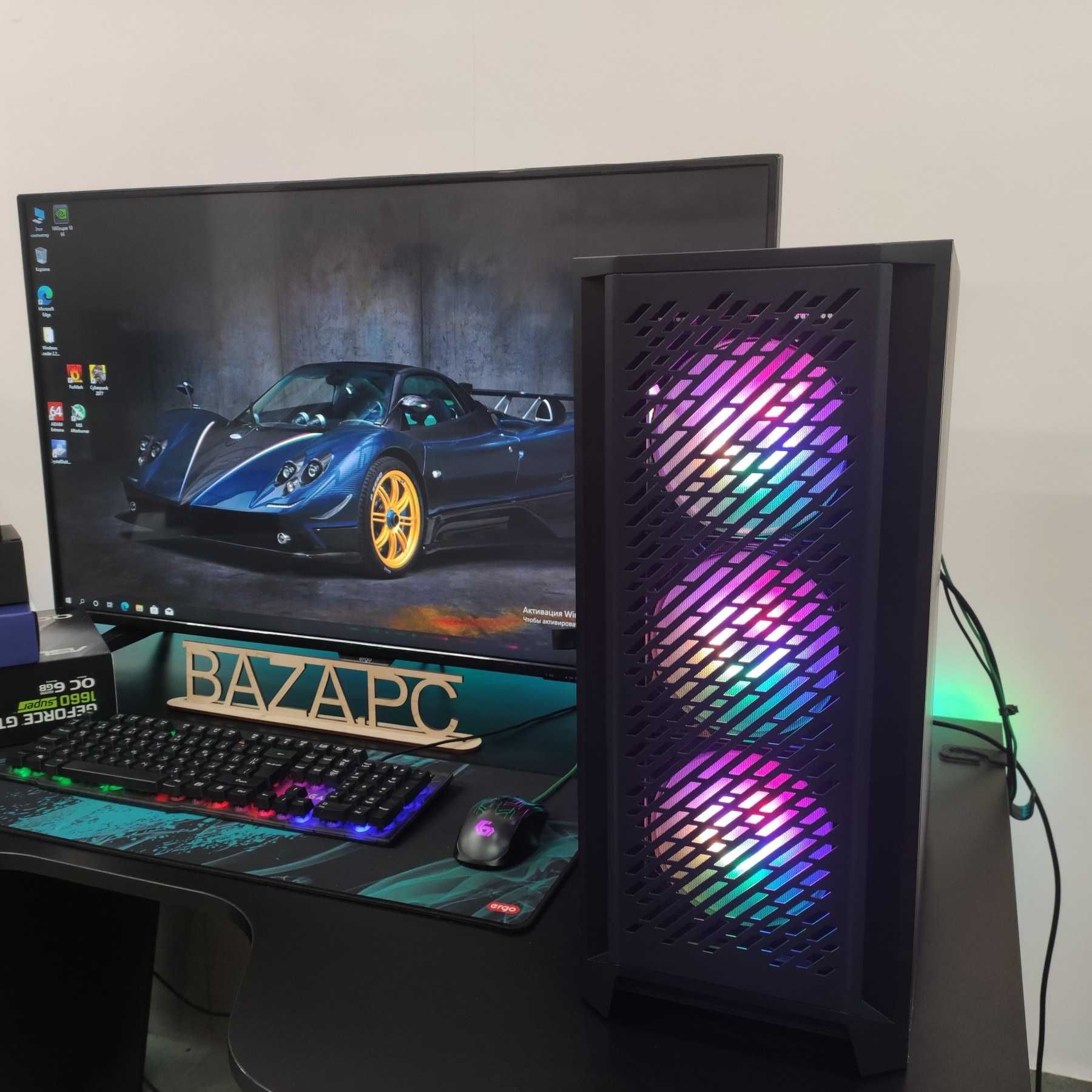 Компютер Новый Ryzen 5 5500, 16GB DDR4, ASUS GTX 1660s 6GB, SSD 512GB