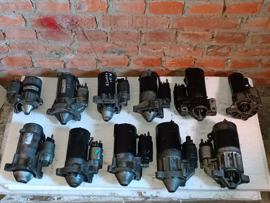 Стартери Citroen/Peugeot 1.4;1.6;1.8b/1.6-1.9-2.0-2.2D-2.5;TD;HDI.