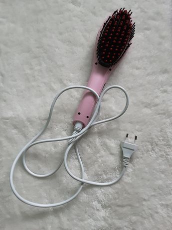 Електрична щітка для випрямлення волосся з Led дисплеєм.