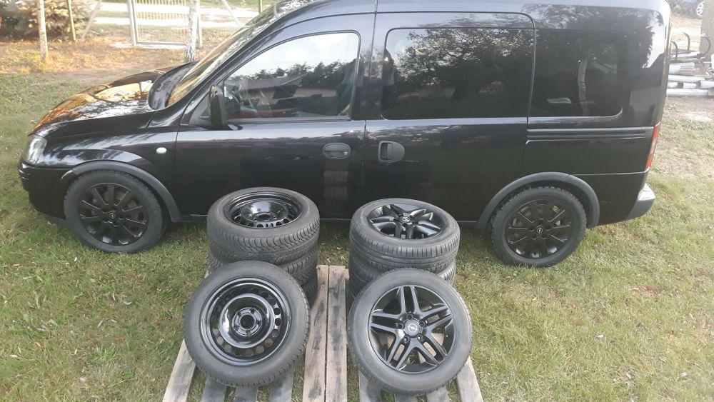 Opel 15 16 Koła alufelgi 5x110 opony letnie zimowe 185.60.15 205.55 16