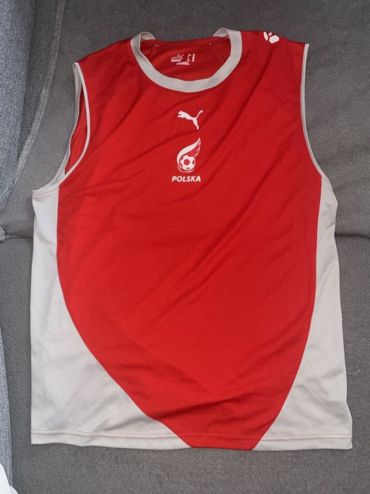 Bezrękawnik koszulka Polska piłkarska Euro Puma XL